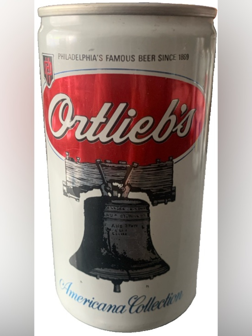 Vintage Beer Can Ortlieb’s Coal Mining in Pennsylvania Empty Aluminum Can